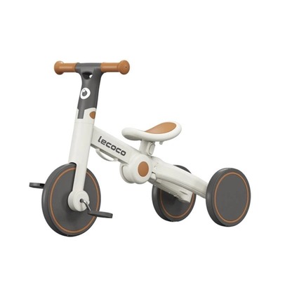 Lecoco Kids Trike S5, White 74Cm X 29Cm X 48Cm