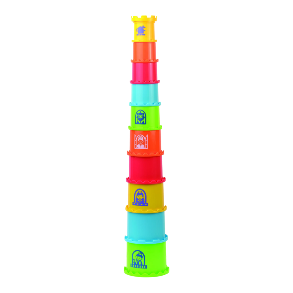 Little Learner Castle Stacking Cup (11 Pcs Set)