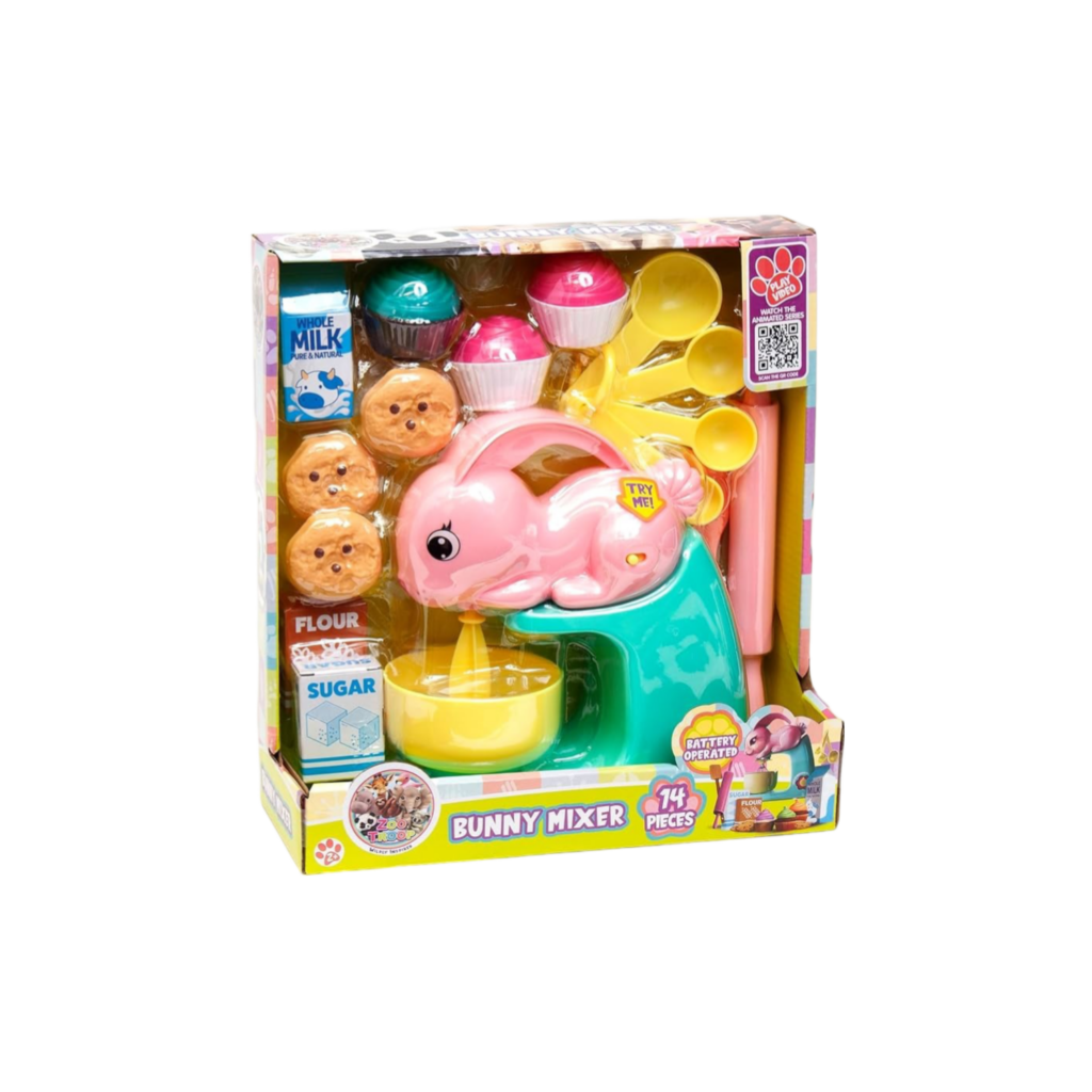 Zoo Troop Bunny Mixer With Lots Of Accessories