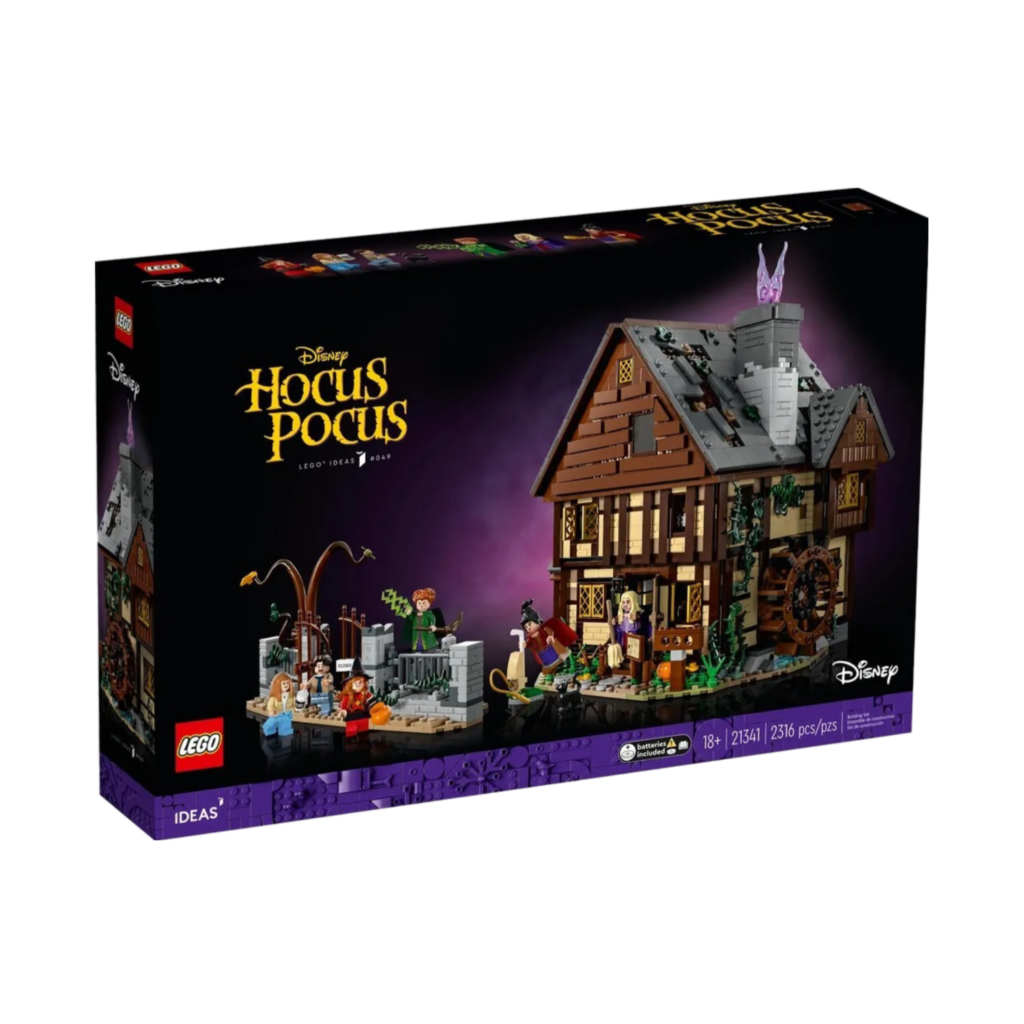 Lego  Ideas 21341 Disney Hocus Pocus: The Sanderson Sisters' Cottage