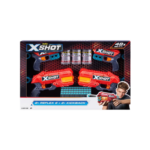X-Shot Excel Combo Pack [2Kickback/2Reflex-6] (3Cans/48Darts)