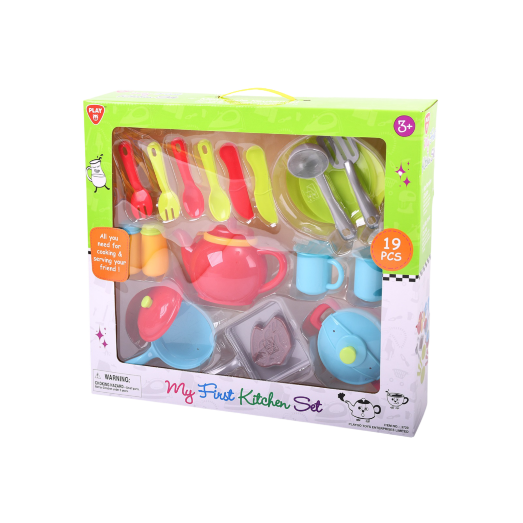 Playgo My First Kitchen Set 19Pcs