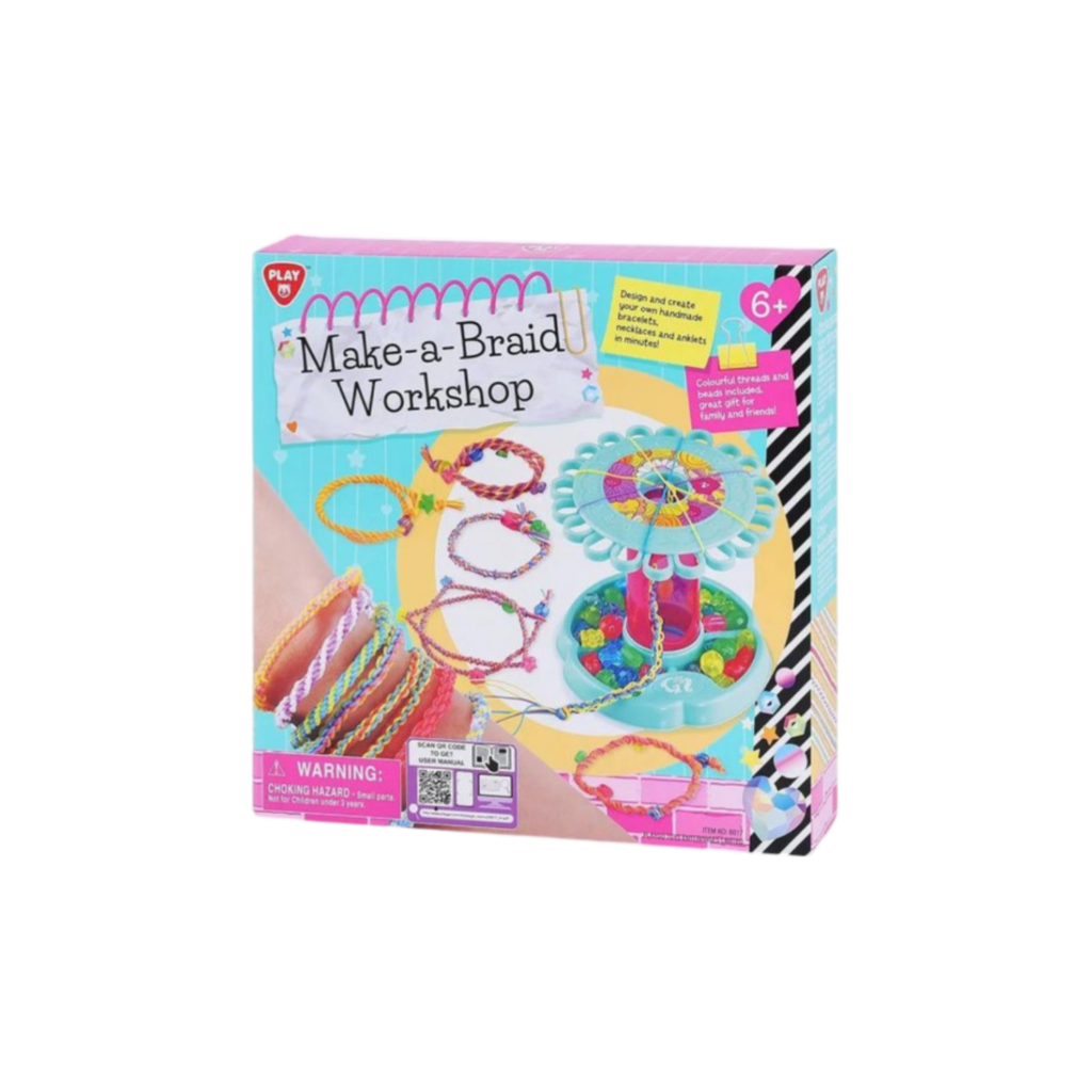 Playgo Make A Braid Workshop Knitting Set