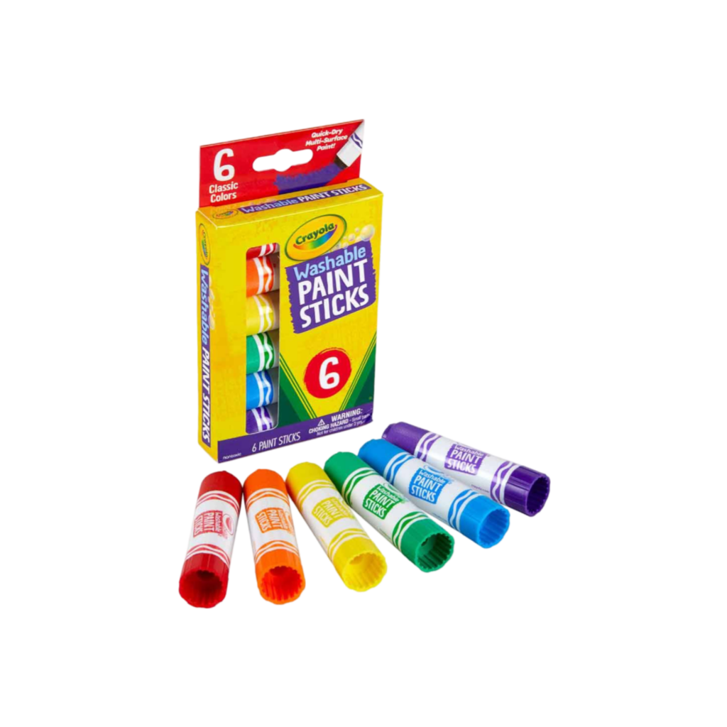 Crayola 6 Ct Washable Paint Sticks
