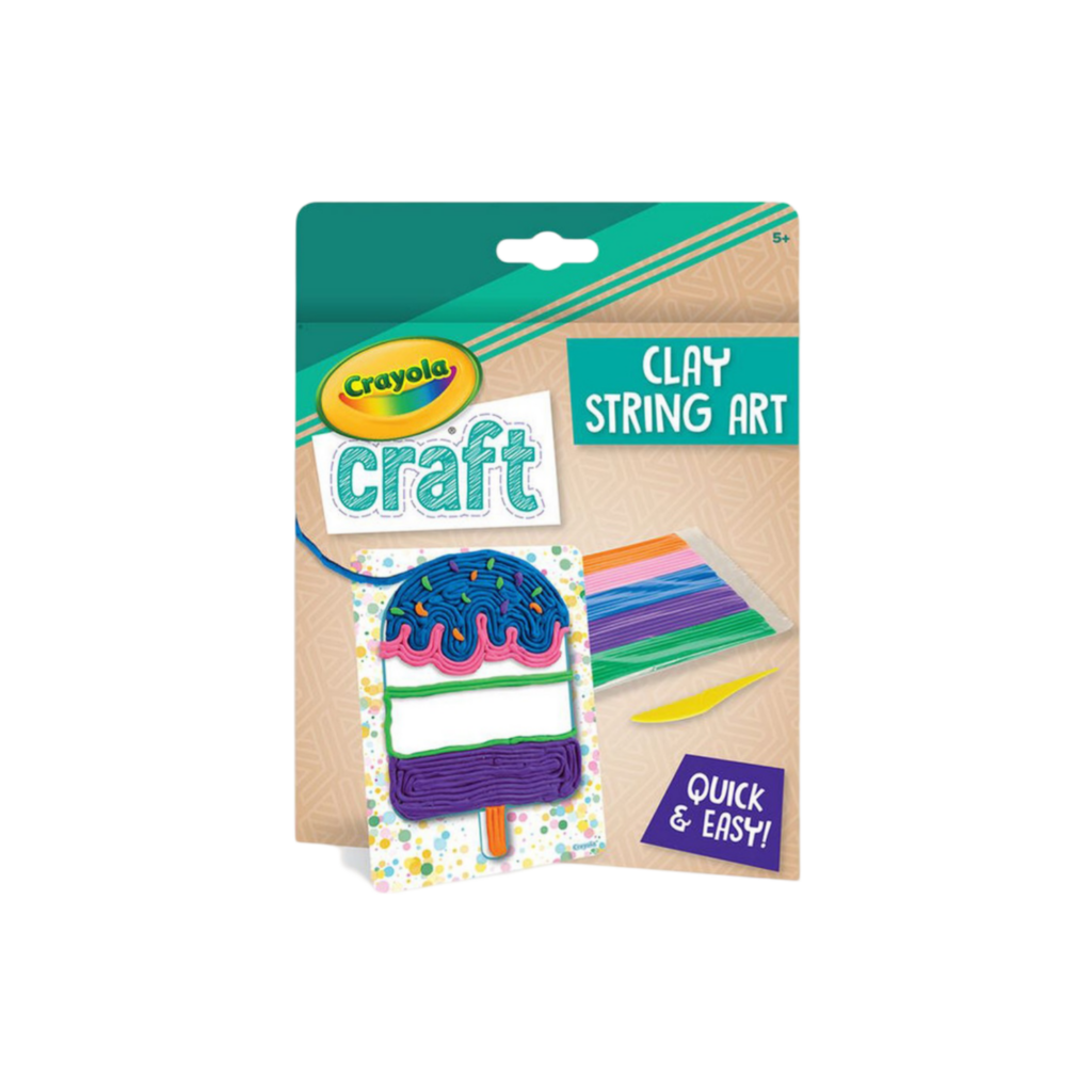 Crayola Modeling Clay String Art,Popsicle