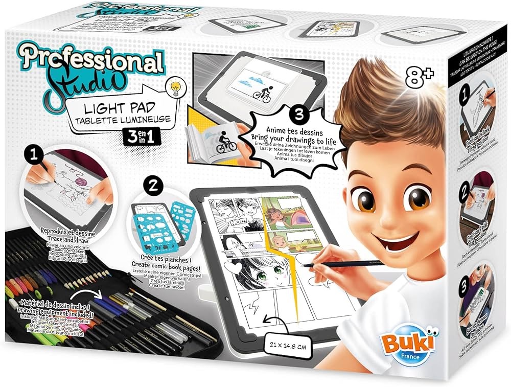 Buki 3-In-1 Light Pad