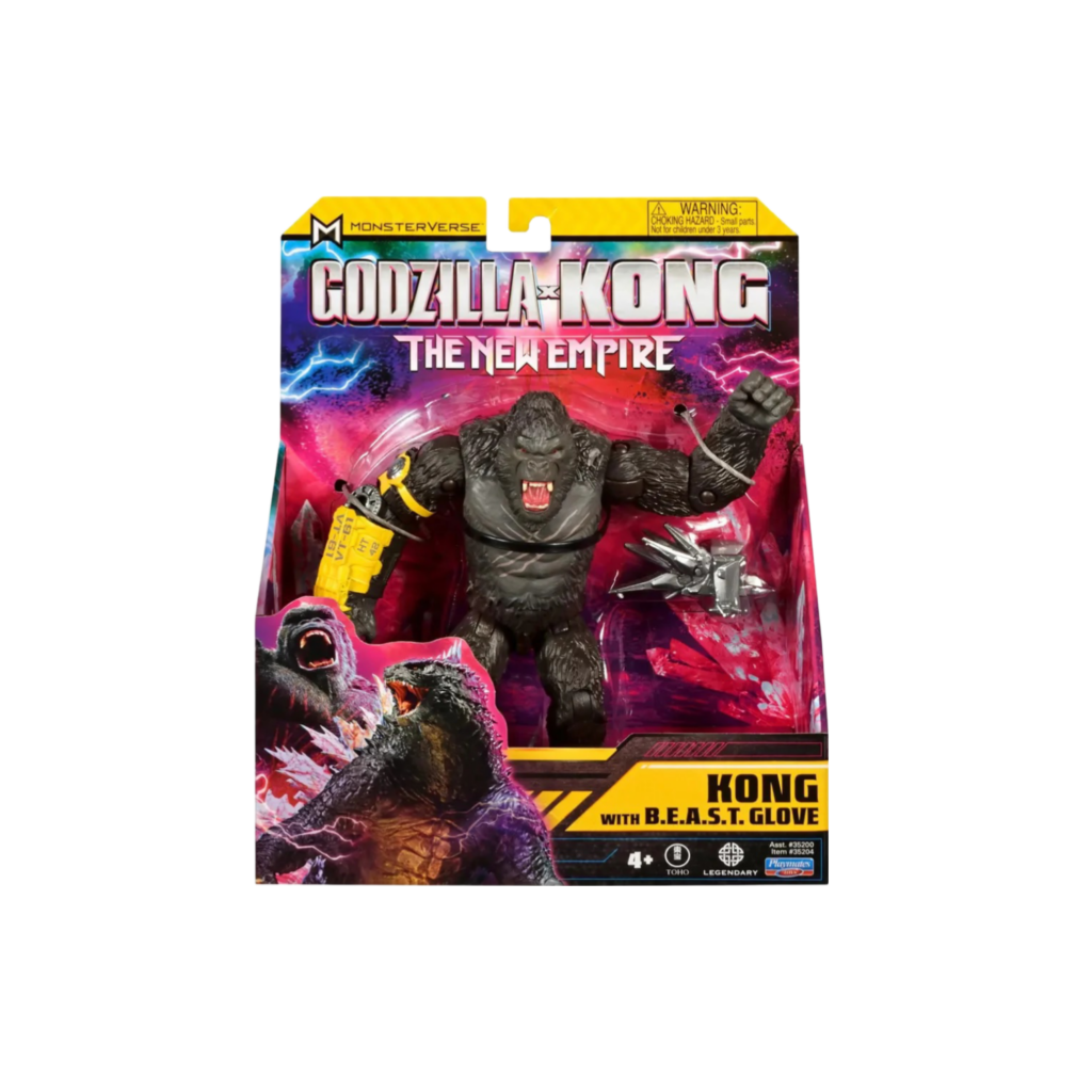 Godzilla X Kong Basic Figure 6" - Kong With B.E.A.S.T. Glove