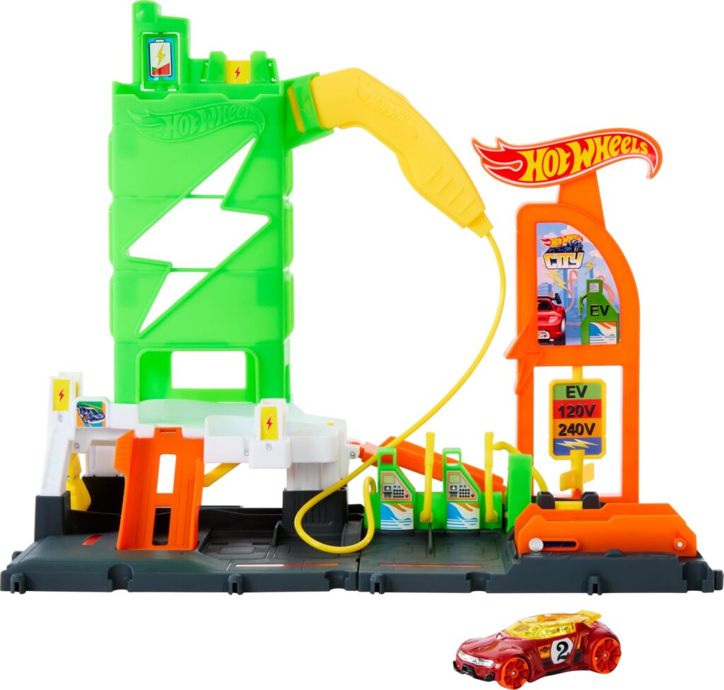 Mattel Hot Wheels City Super Fuel Station Station