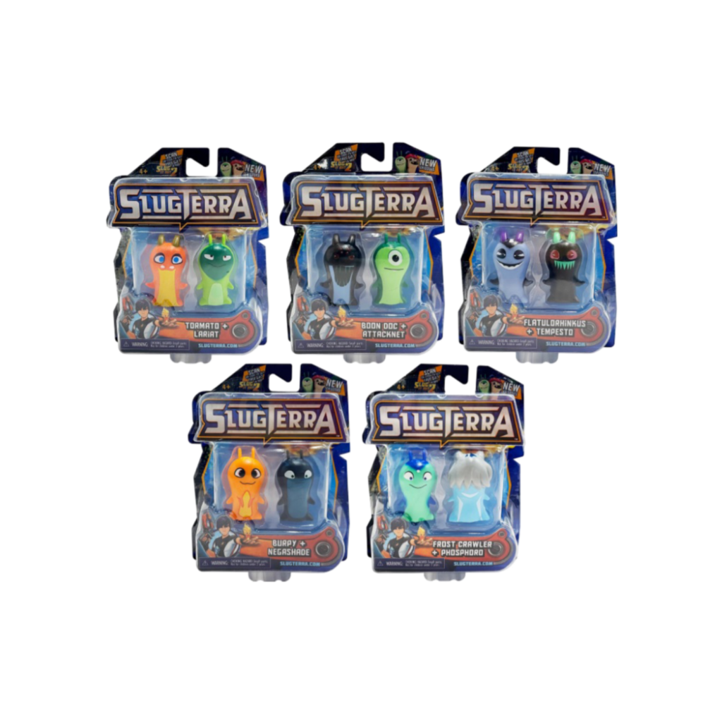 Slugterra Pvc Fig. 2-Pack Assorted 5