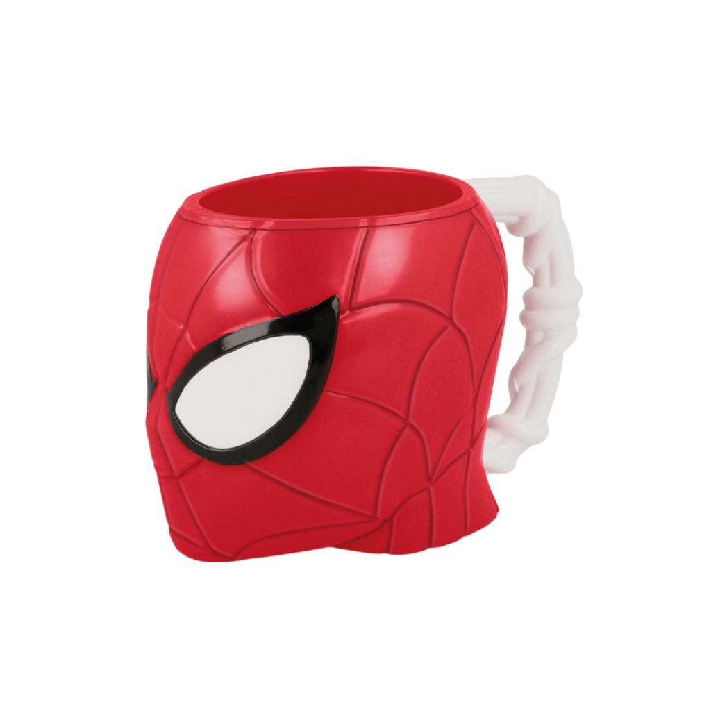 Stor 3D Ps Mug Spiderman Red Webs