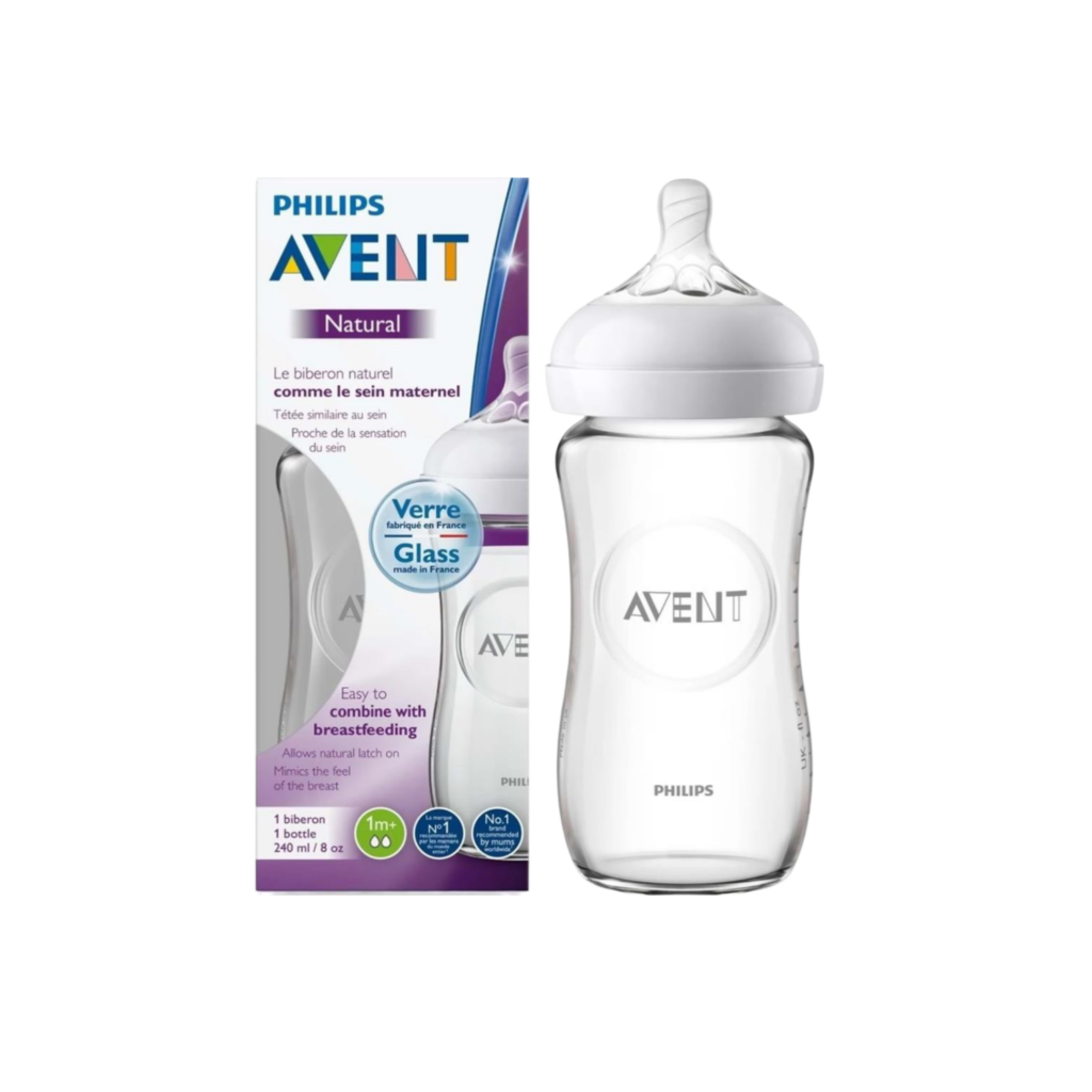 Philips Avent Natural 2.0 Feeding  Bottle Glass 240Ml X1