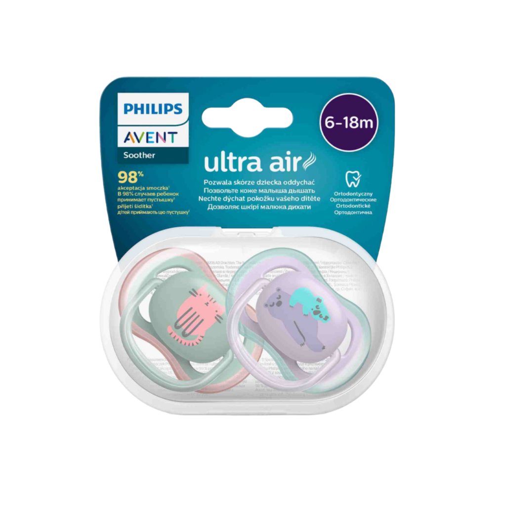 Philips Avent Soother Air 6-18 Months Deco Mix X2
