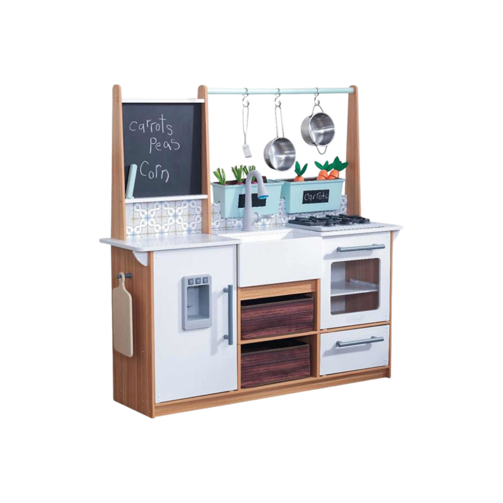 Kidkraft Farmhouse Play Kitchen With Ez Kraft Assembly