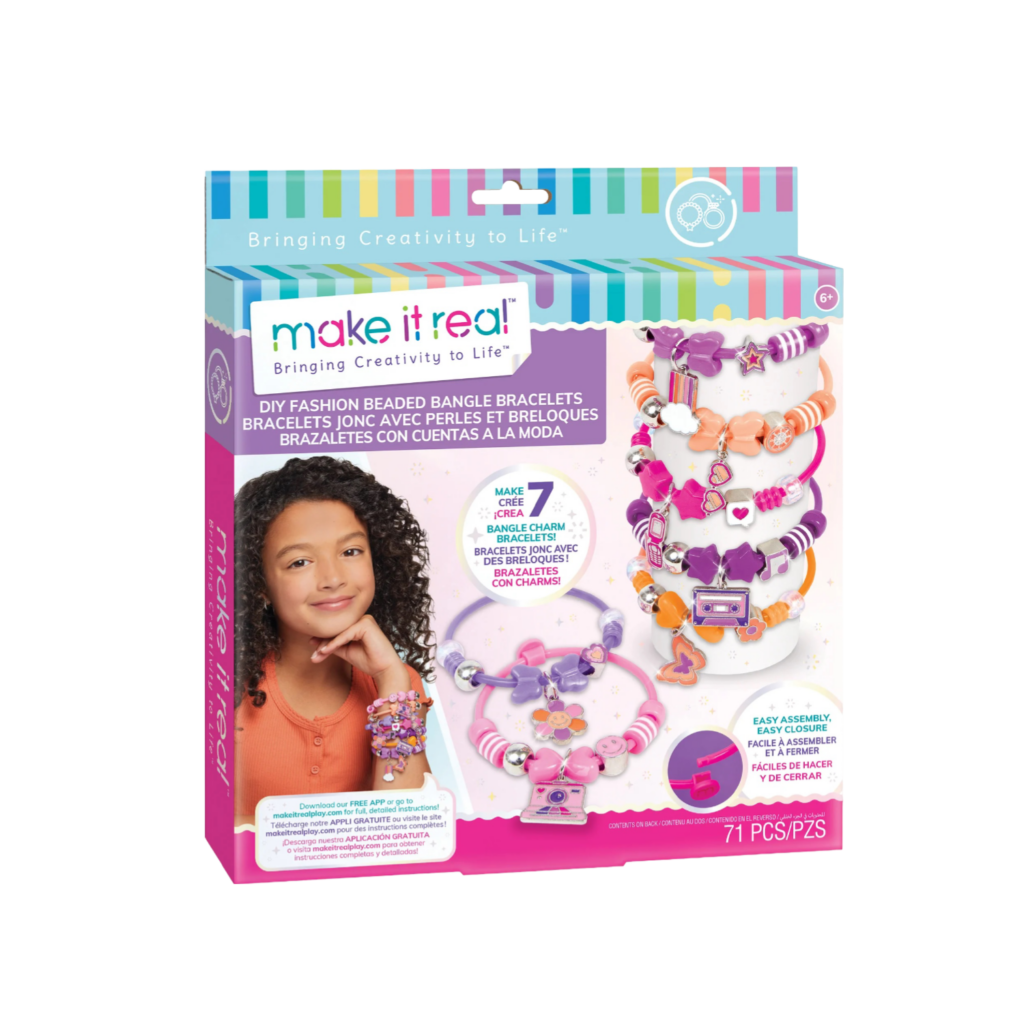 Zuru Make It Real Diy Fashion Beaded Bangle Bracelets