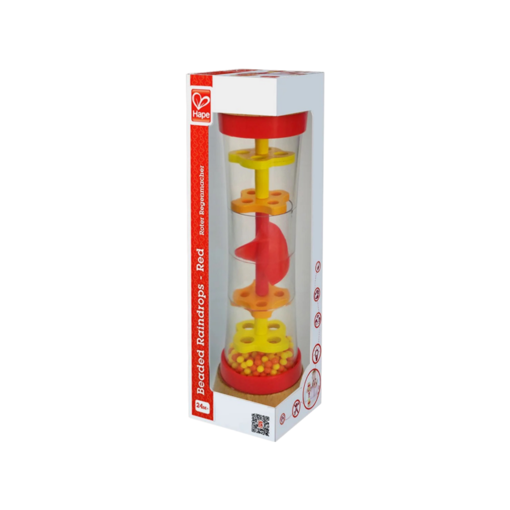 Hape Beaded Raindrops - Red