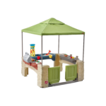 Step2 All Around Playtime Patio W/ Canopy - Kraft Carton