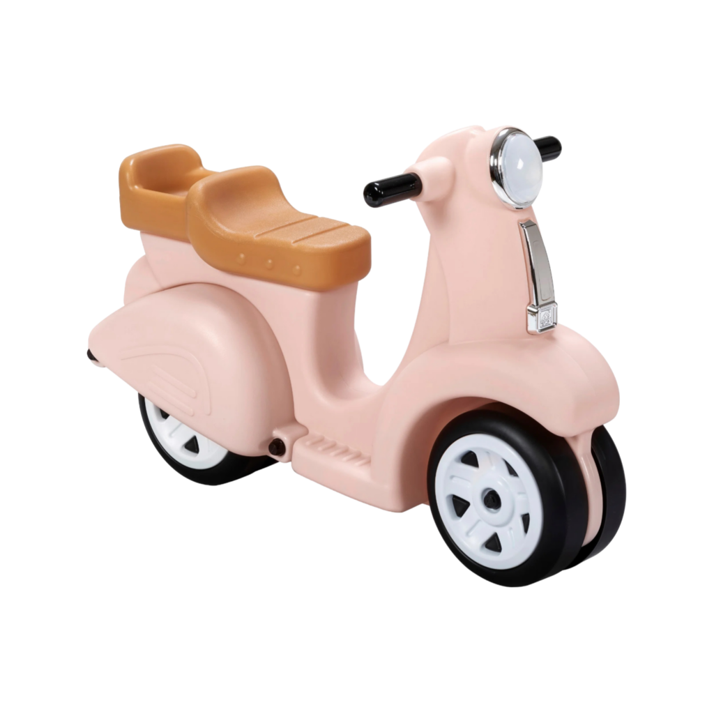 Step2 Ride Along Scooter - Rose Pink - Kraft Carton