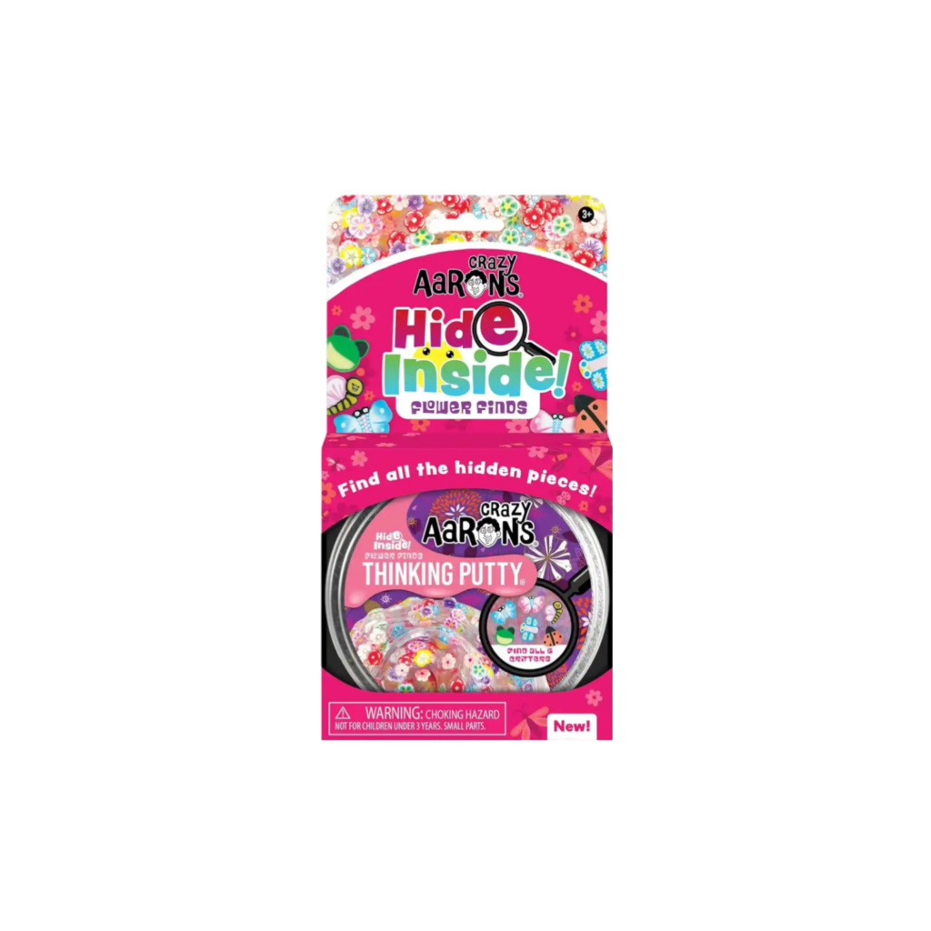 Crazy Aaron Flower Finds - Full Size 4" Thinking Putty Tin For Eu