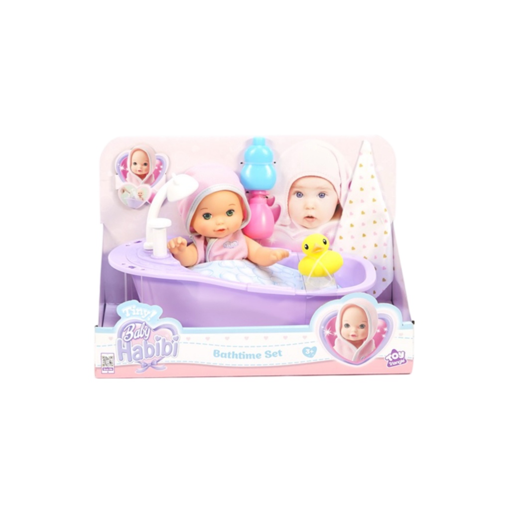 Baby Habibi Doll Bathtime Set 8.5" (Tiny)