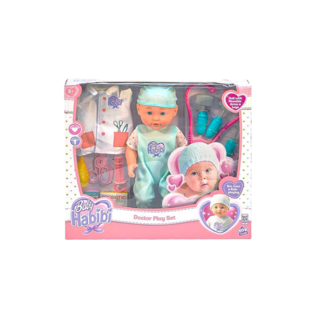 Baby Habibi Doll Doctor Play Set 14"