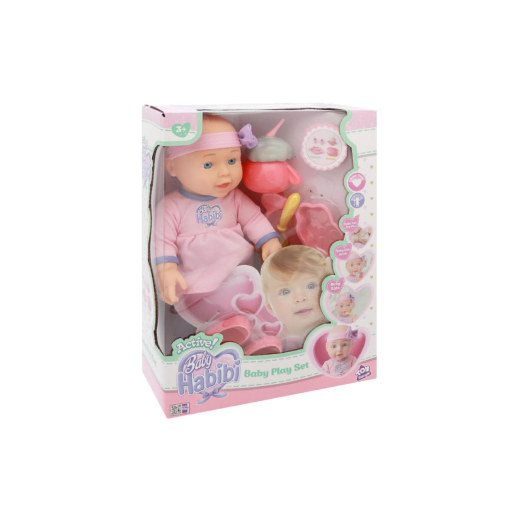 Baby Habibi Doll Baby Playset 12" (Active)