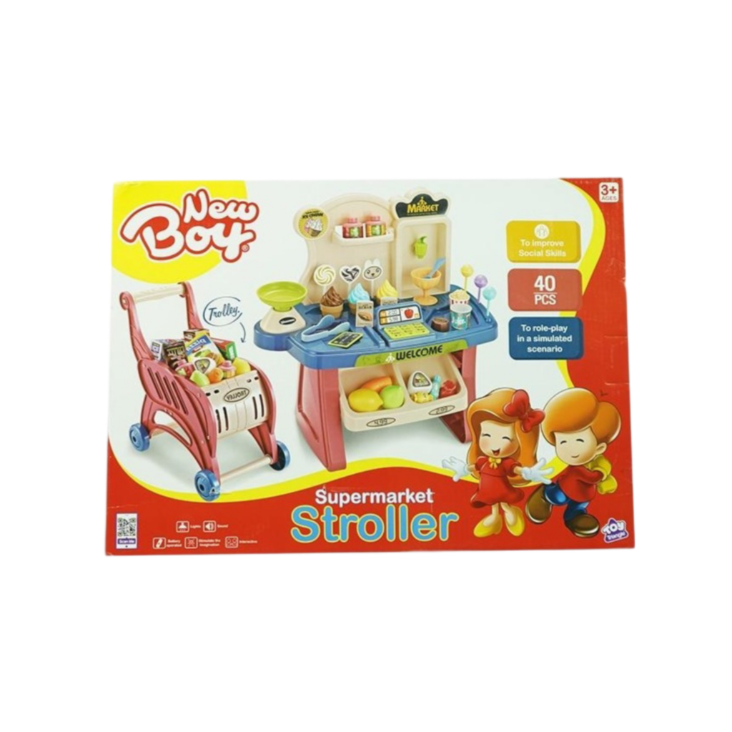 New Boy Supermarket Stroller