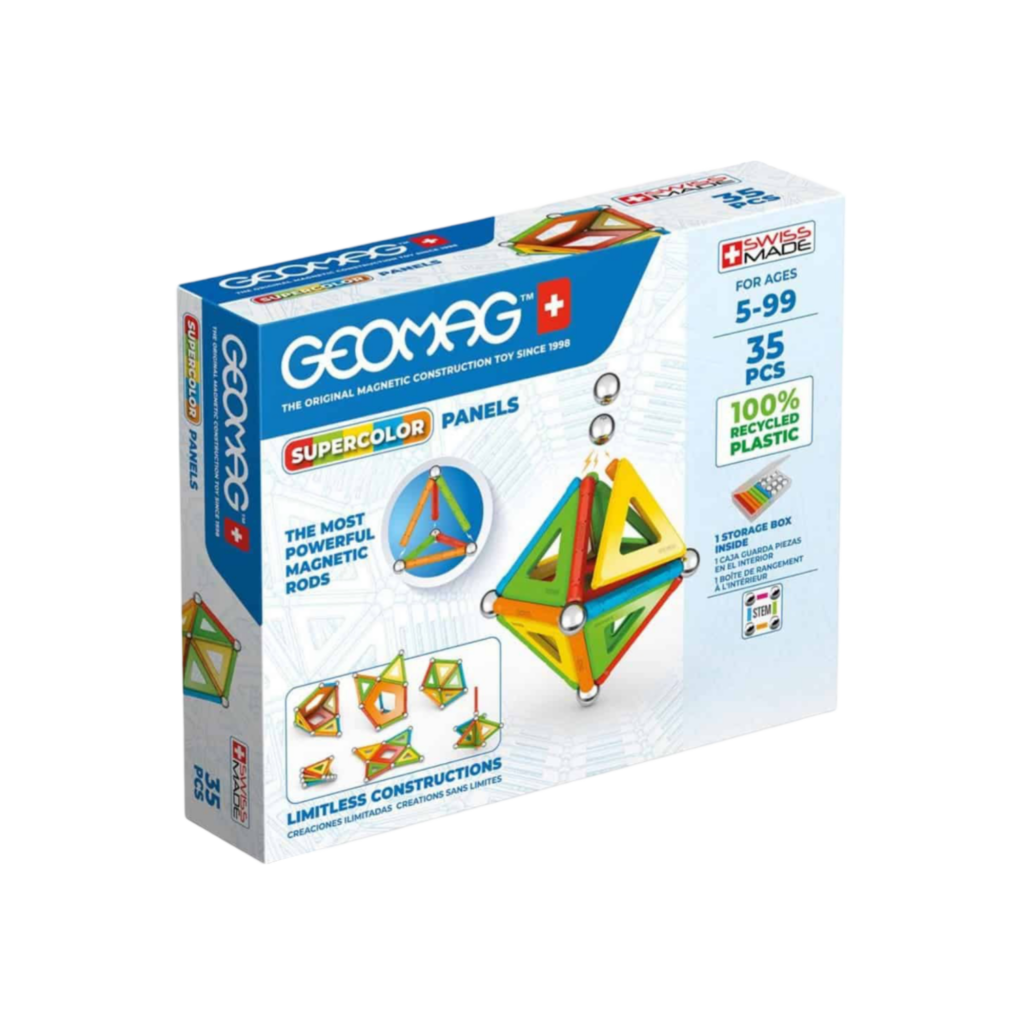 Geomag Supercolor Panels Recycled 35 Pcs