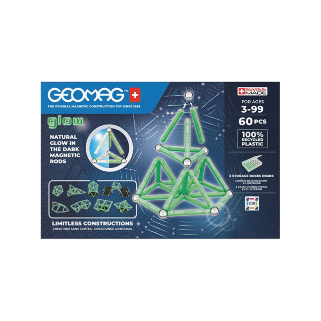 Geomag Glow Recycled 60 Pcs