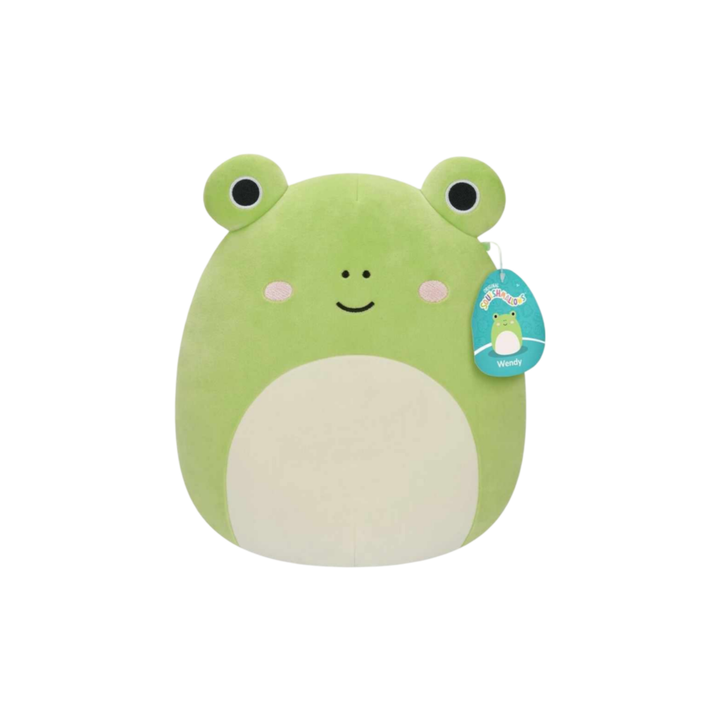 Squishmallows  Medium Plush 12" Sqm Wendy - Green Frog