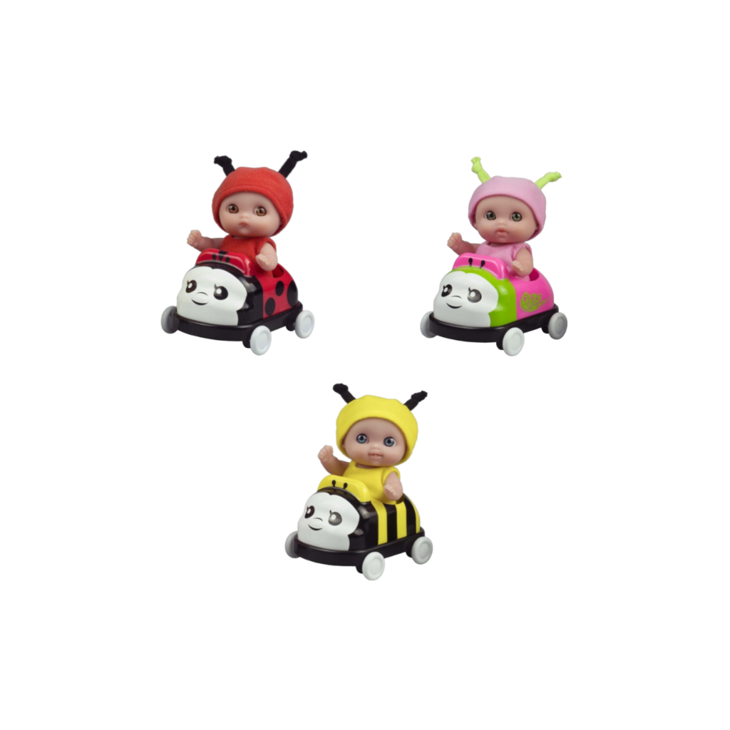 Jc Toys 5" Lil? Cutesies  Mini Dolls Bug Theme