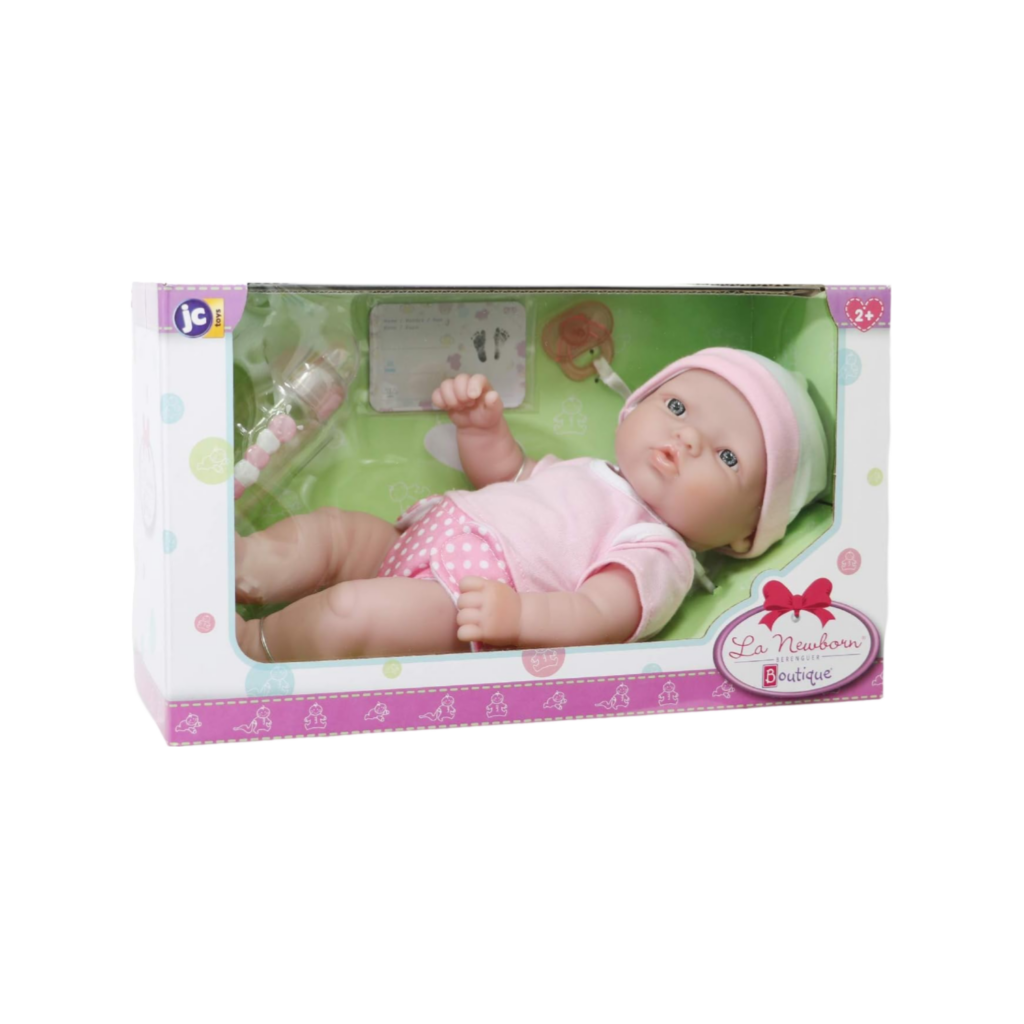 Jc Toys 12.5" La Newborn With Accessories