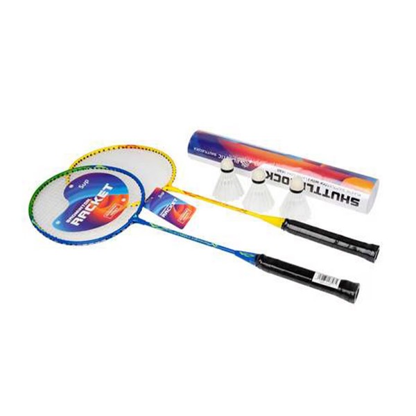 Supreme Sports Iron Alloy Badminton Racket 14 Pieces Set