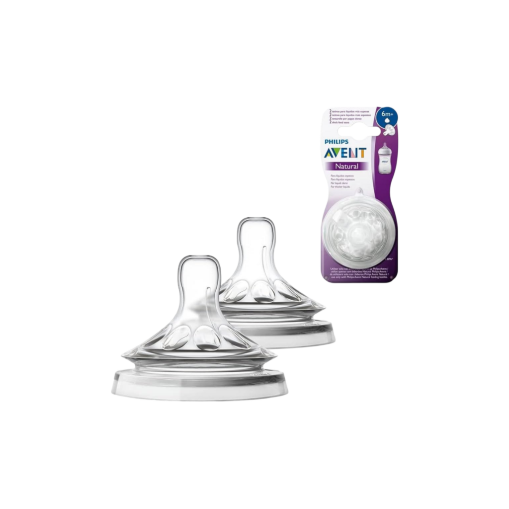 Philips Avent Natural 3.0 Feeding Teats Thick Feed X2
