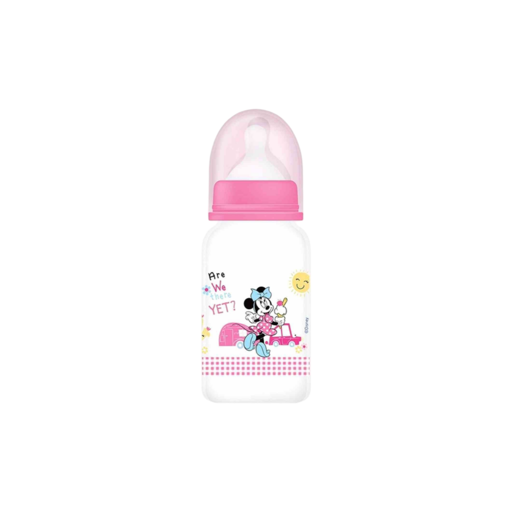 Disney - Bpa Free Baby Feeding Bottle 5Oz, 0+ Months, 125Ml - Minnie Mouse