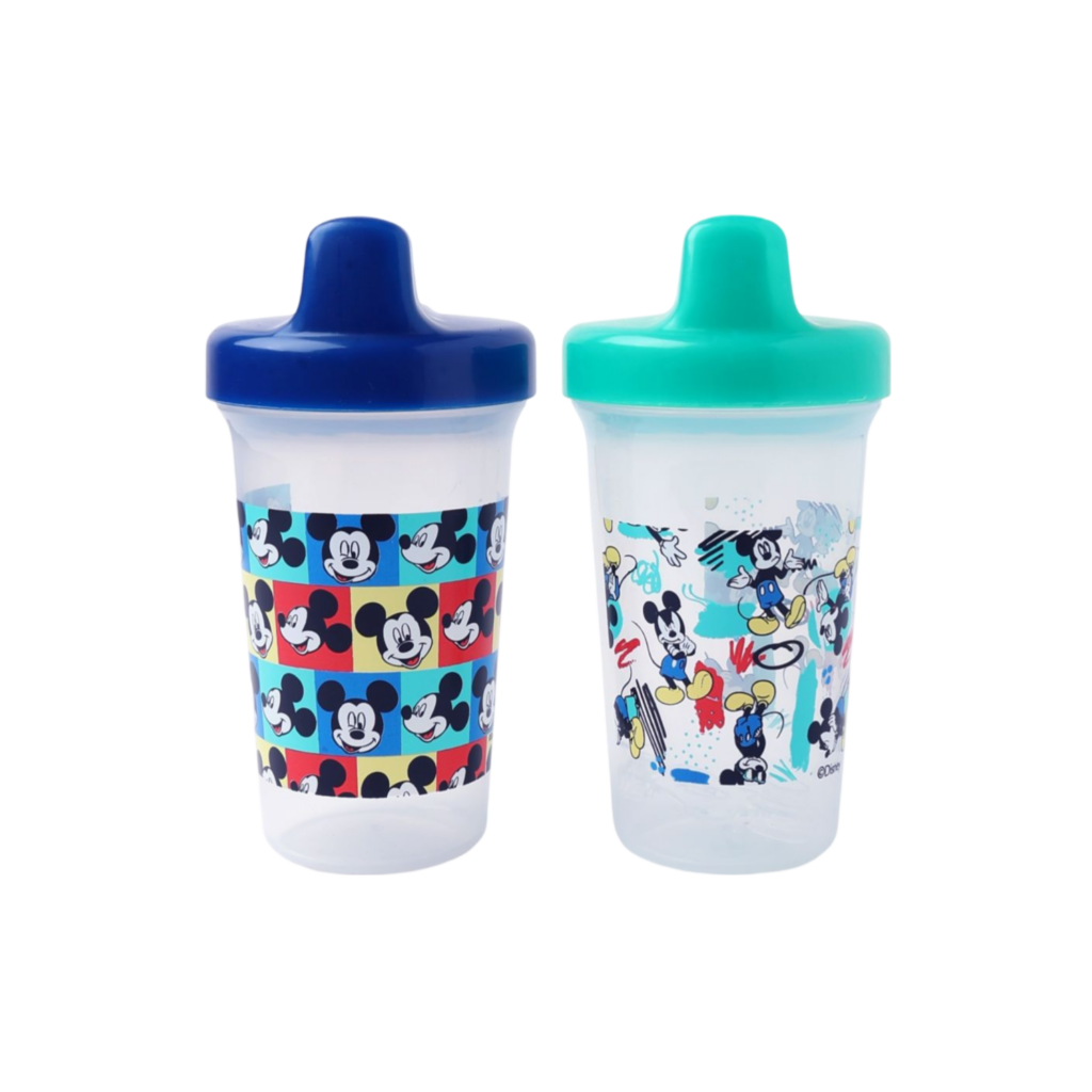 Disney - Bpa Free Baby Sippy Cup, 12 Months+, 300Ml, Pack Of 2 - Mickey Mouse