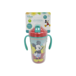 Disney - Spill Proof Insulated Straw Cup, 12 Months+, 350Ml, - Mickey Mouse