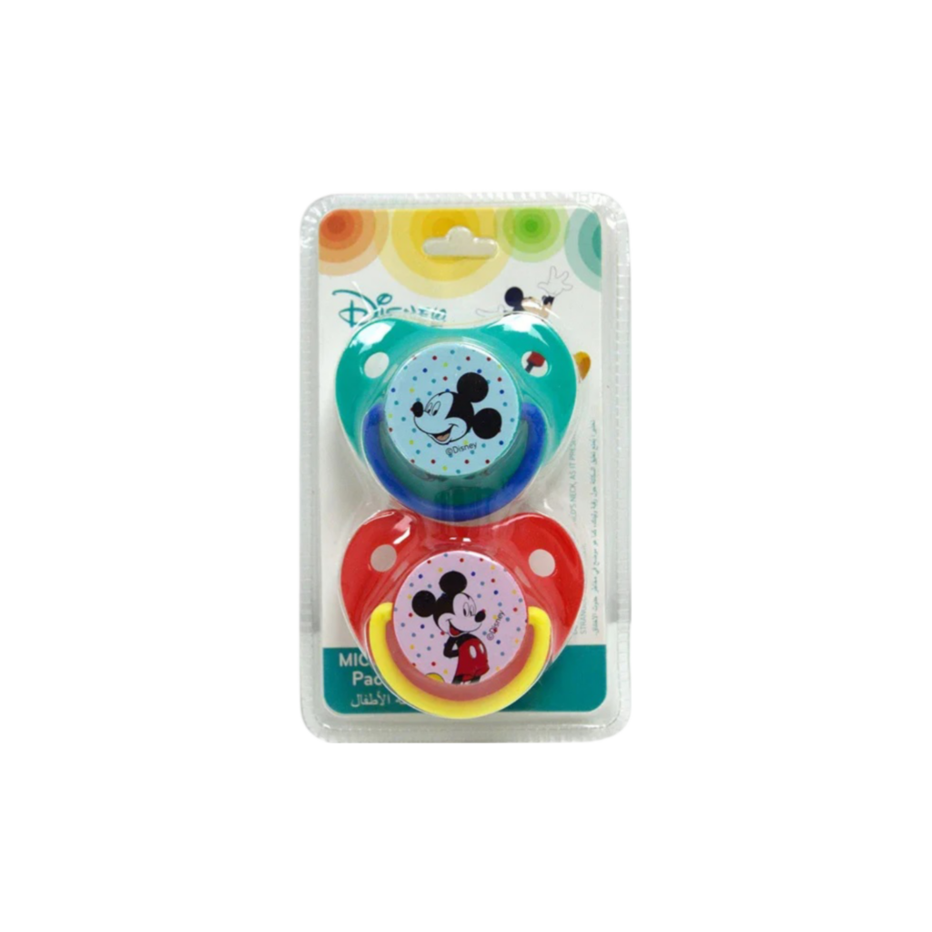 Disney - Pack Of 2 Baby Soother, Pacifier - Fun Style Mickey Mouse