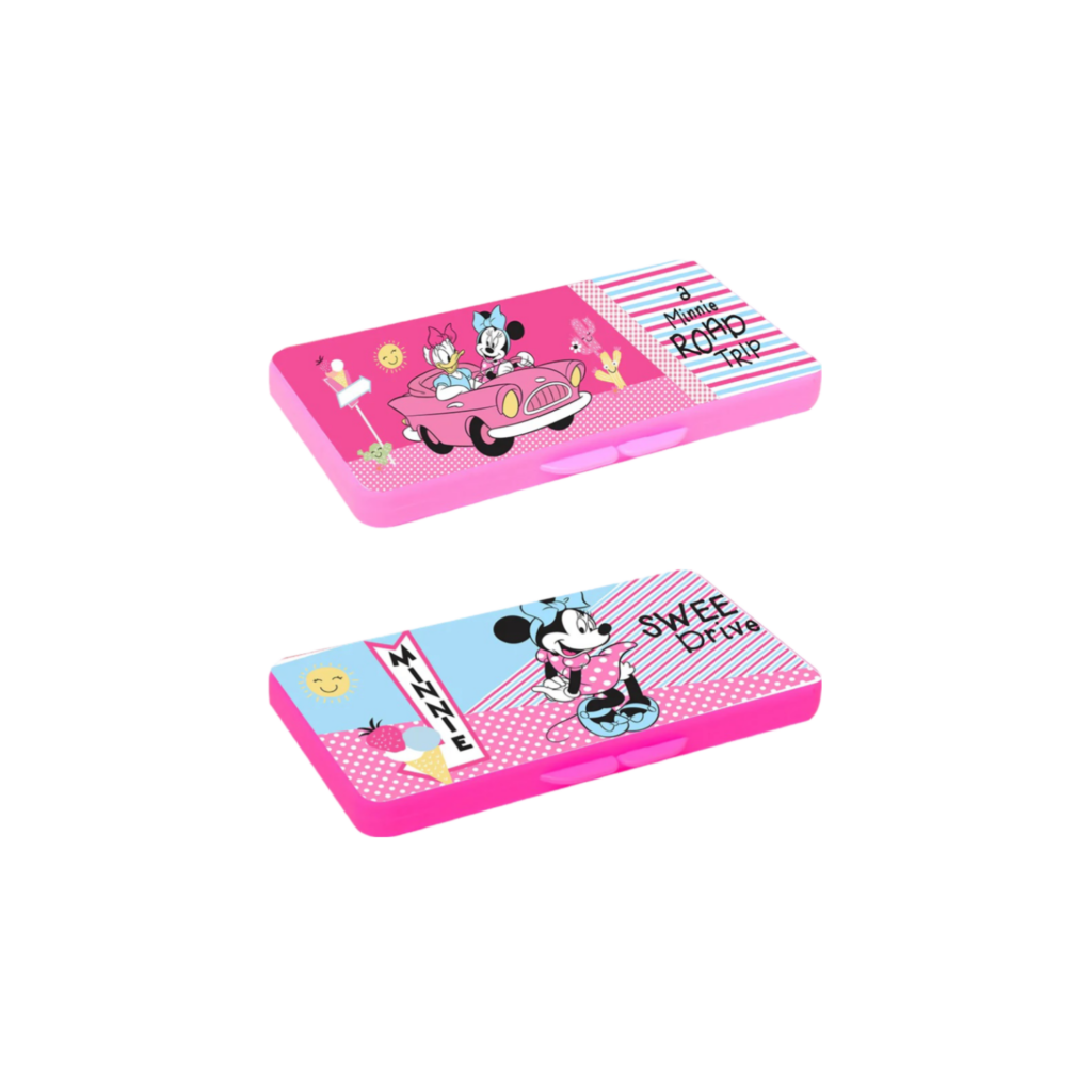 Disney - Plastic Wipes Dispenser Tub Plastic Tissue Case Diaper Duty Organizer  Pack Of 2 - Minnie Mouse