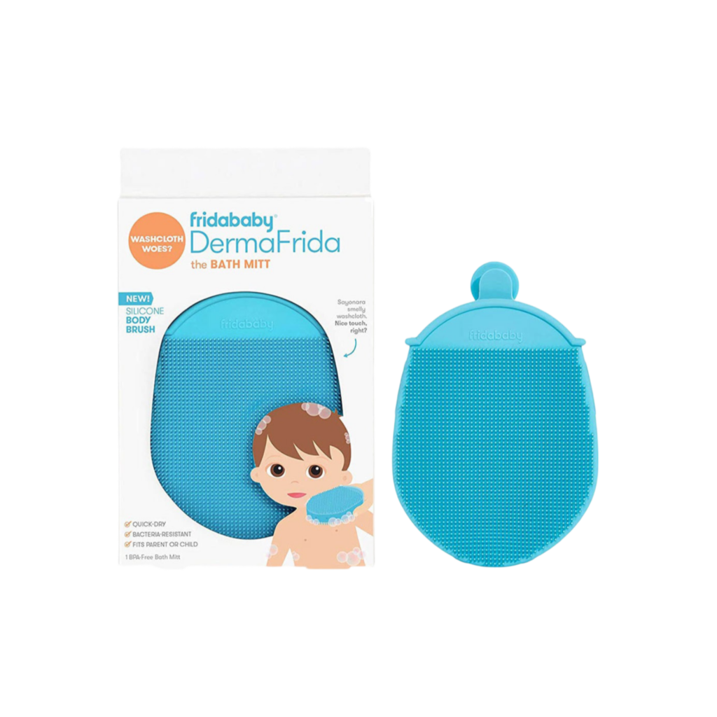 Frida Baby Dermafrida The Bath Mitt By Frida Baby | Toddler Quick-Dry Body Bath Brush