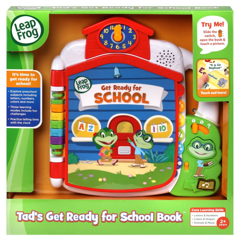 Leap Frog Tad'S Get Ready For School Book