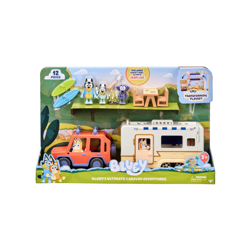 Bluey S5 4Wd & Campvan Playset