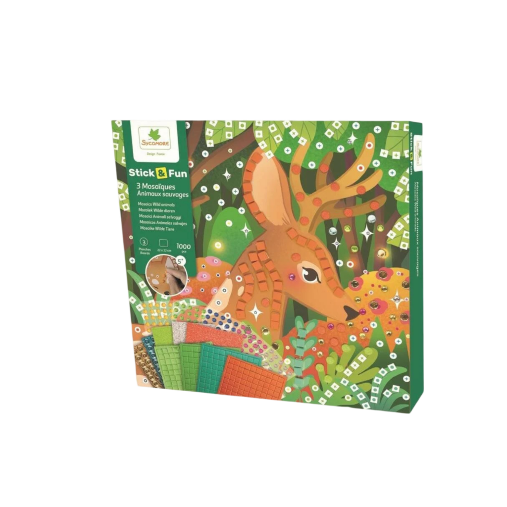 Sycomore 3 Mosaics Wild Animals