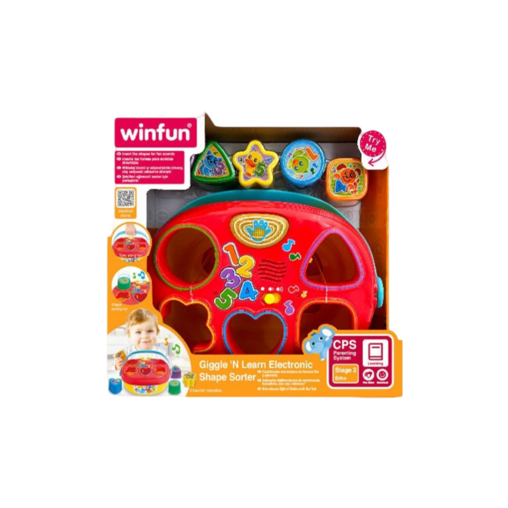 Winfun Giggle 'N Learn Electronic Shape Sorter