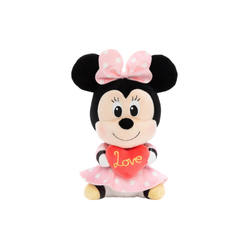 Disney Plush Minnie Mouse Love Collectn S 9
