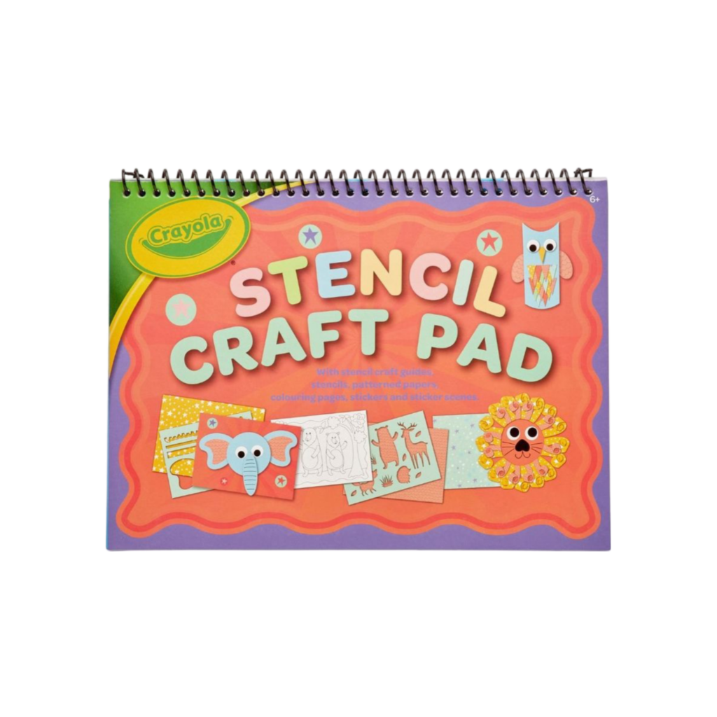 Crayola Stencil Colouring Book