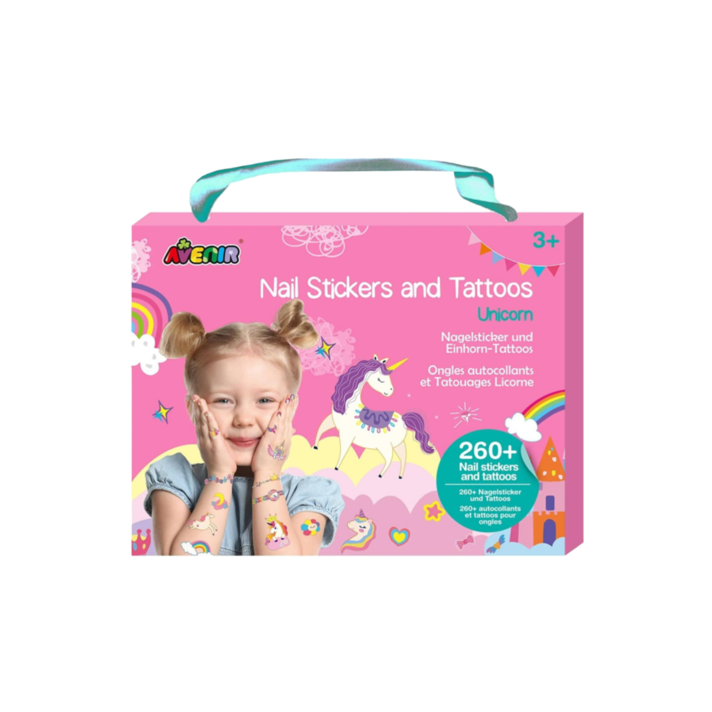 Avenir Nail Stickers And Tattoos - Unicorns