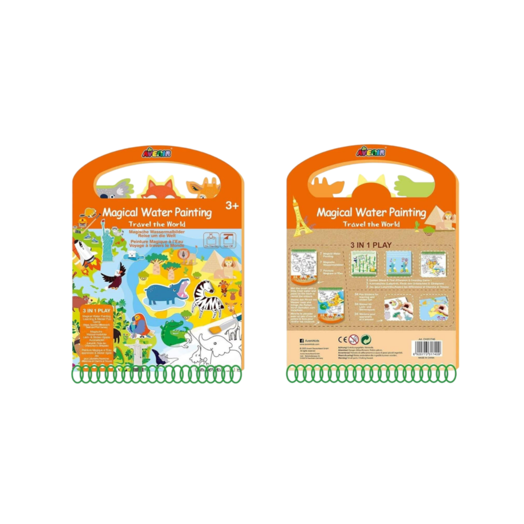 Avenir Magical Water Painting-Travel The World