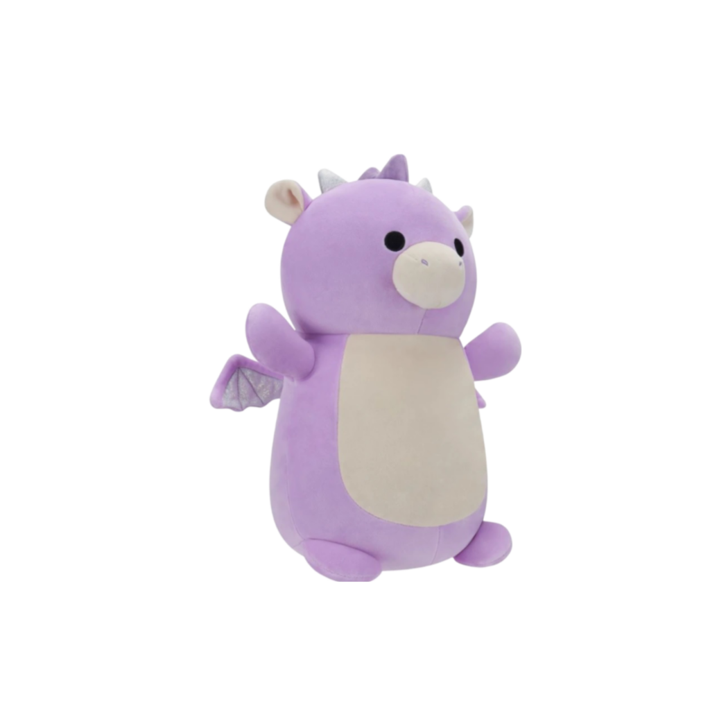 Squishmallows Sqhm00230 Large Plush Dina Purple Dragon Hugmee 14"