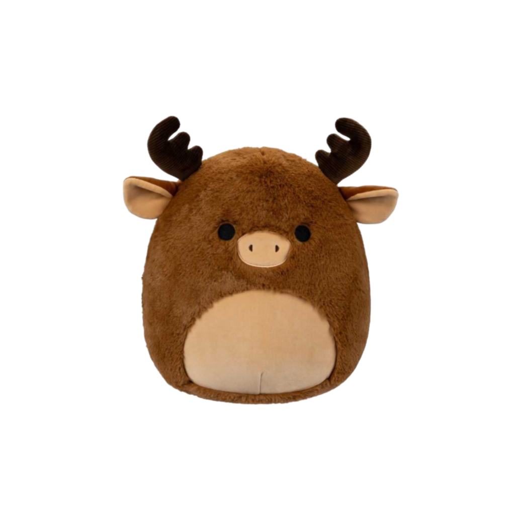 Squishmallows Sqcr04181 Medium Plush Maurice.Brown Moose - Fuzzamallow 12"