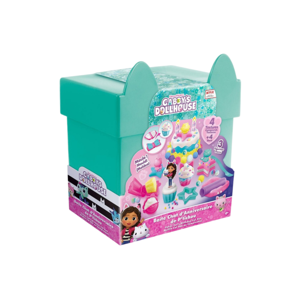 Spin Master  Gabby'S Dollhouse - Cakey Cat Birthday Cat Box